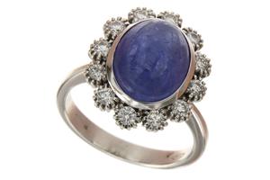 Anello Tanzanite